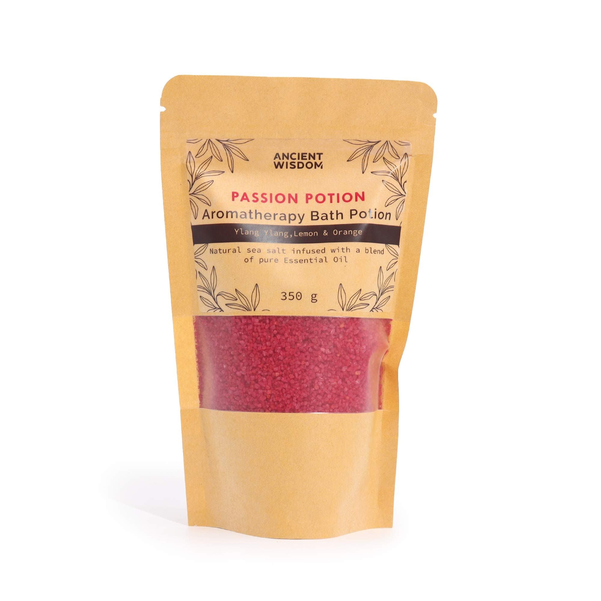 Sel de bain d'aromathérapie Passion