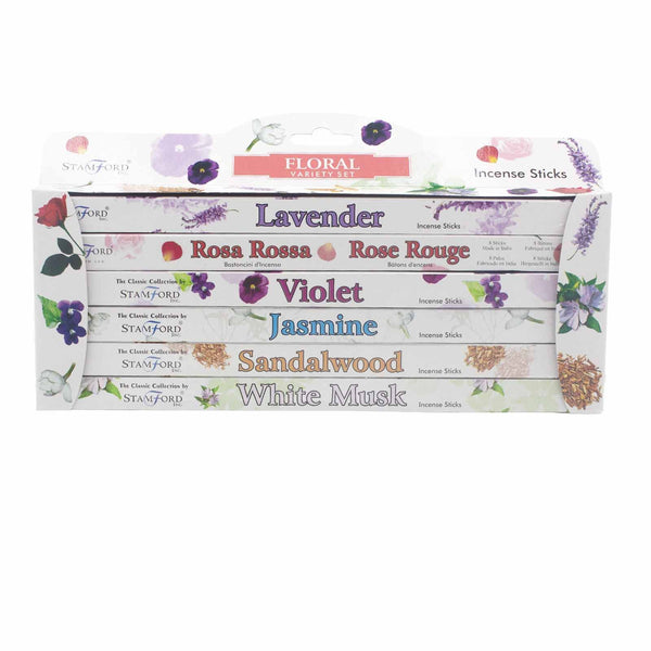 Coffret d'encens Stamford – Floral - Bien-Être Spirituel