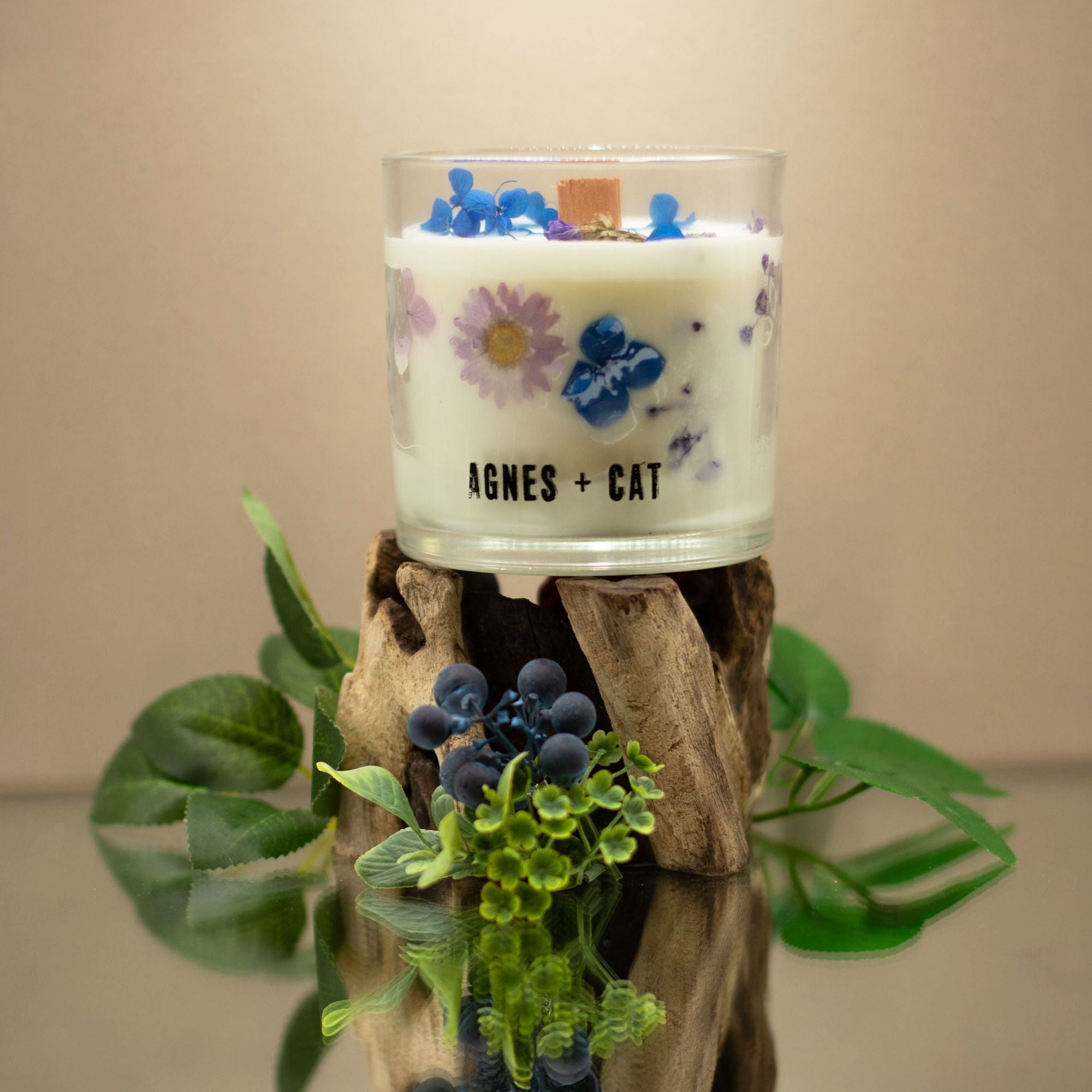 Bougie botanique Agnes + Cat – Moorland