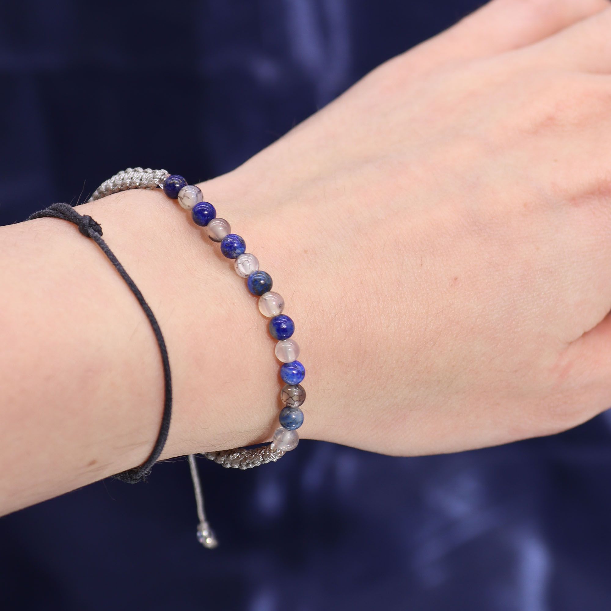 Bougie zodiaque du Taureau avec bracelet en pierre précieuse