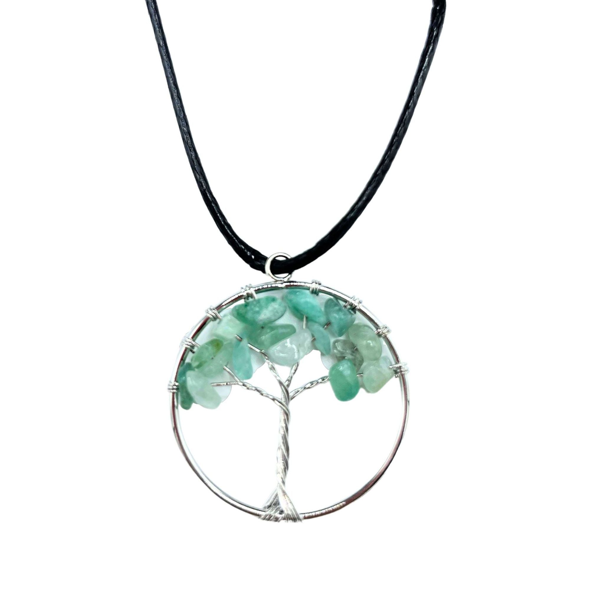 Pendentif Arbre de Vie - Jade