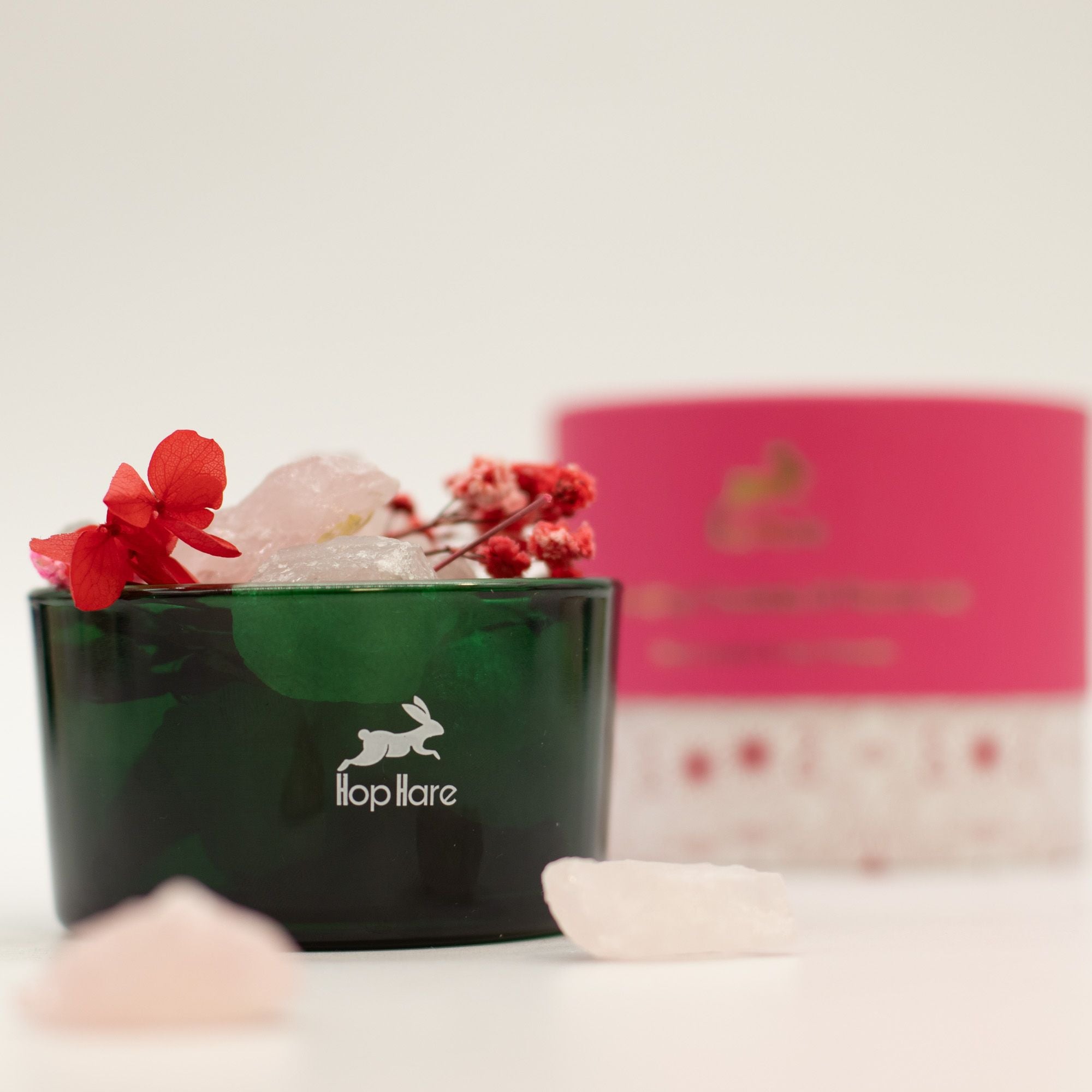 Diffuseur Hop Hare Cristaux et Fleurs Les Amoureux