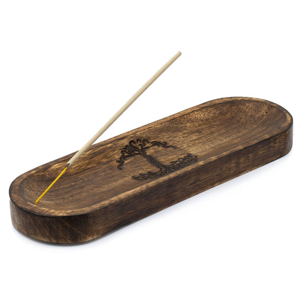Porte-Encens Arbre de Vie 30x10cm