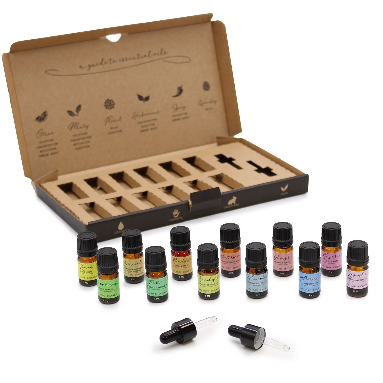 Coffret découverte d'huiles essentielles