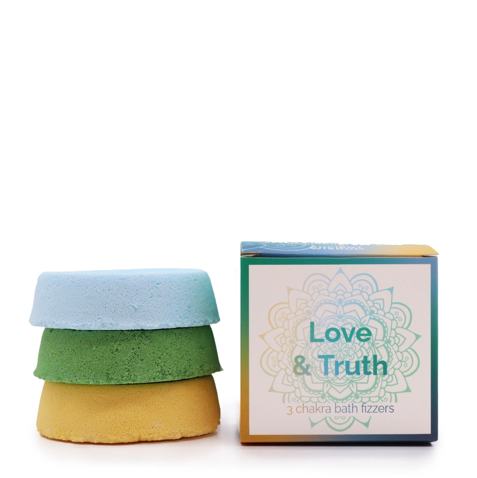 Galet de bain effervescent Chakra – Amour et Vérité