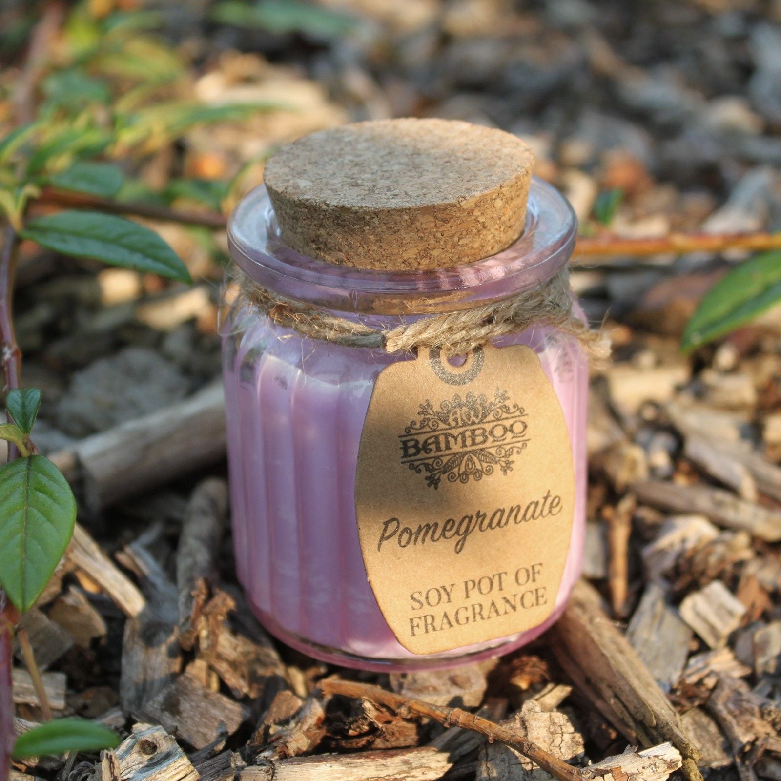 Bougie parfumée à la grenade
