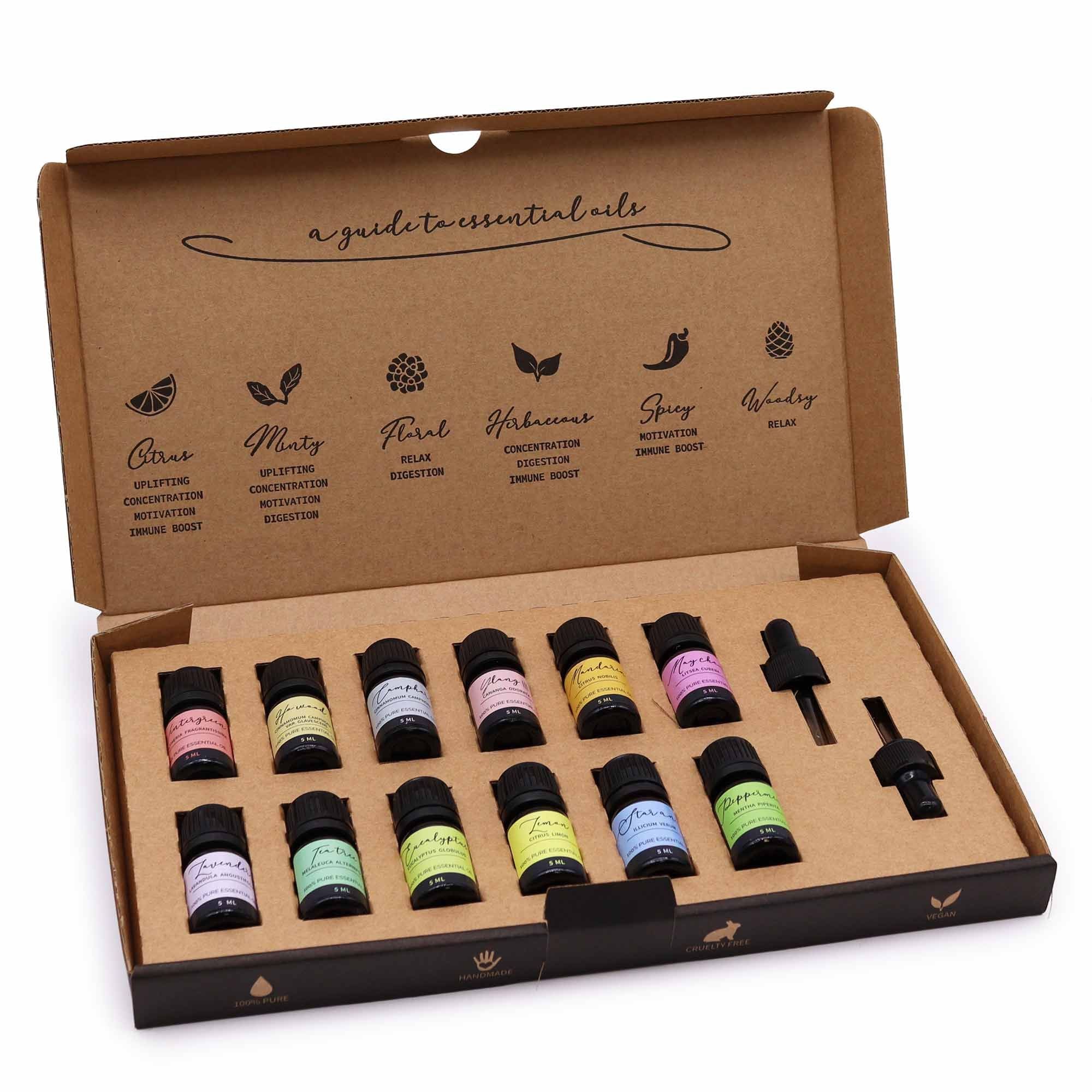 Coffret découverte d'huiles essentielles