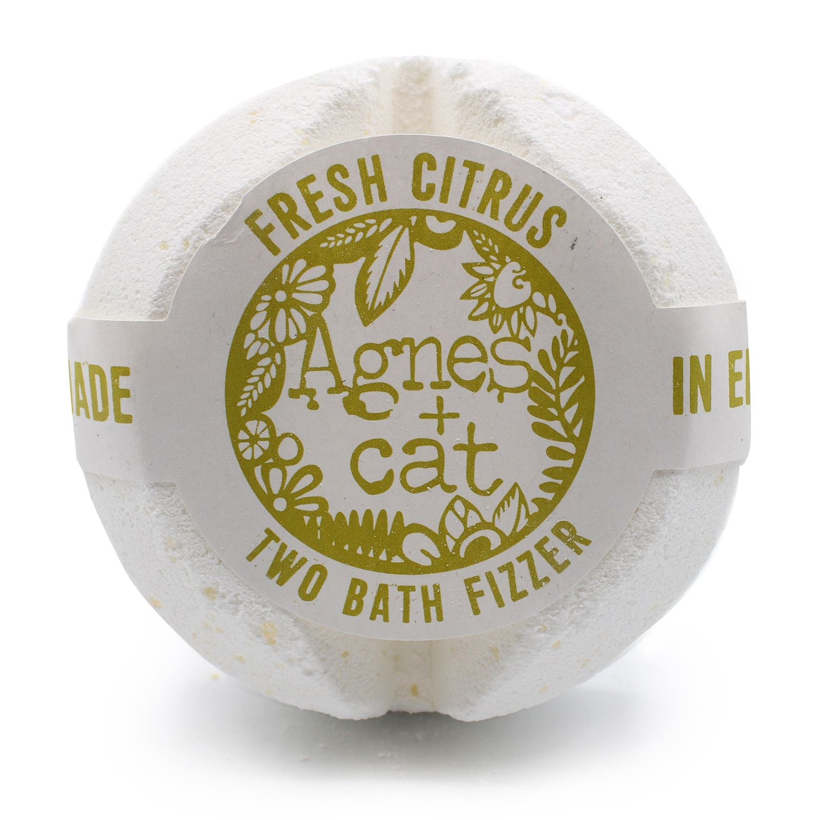 Bombe de bain agrume frais Agnes+Cat