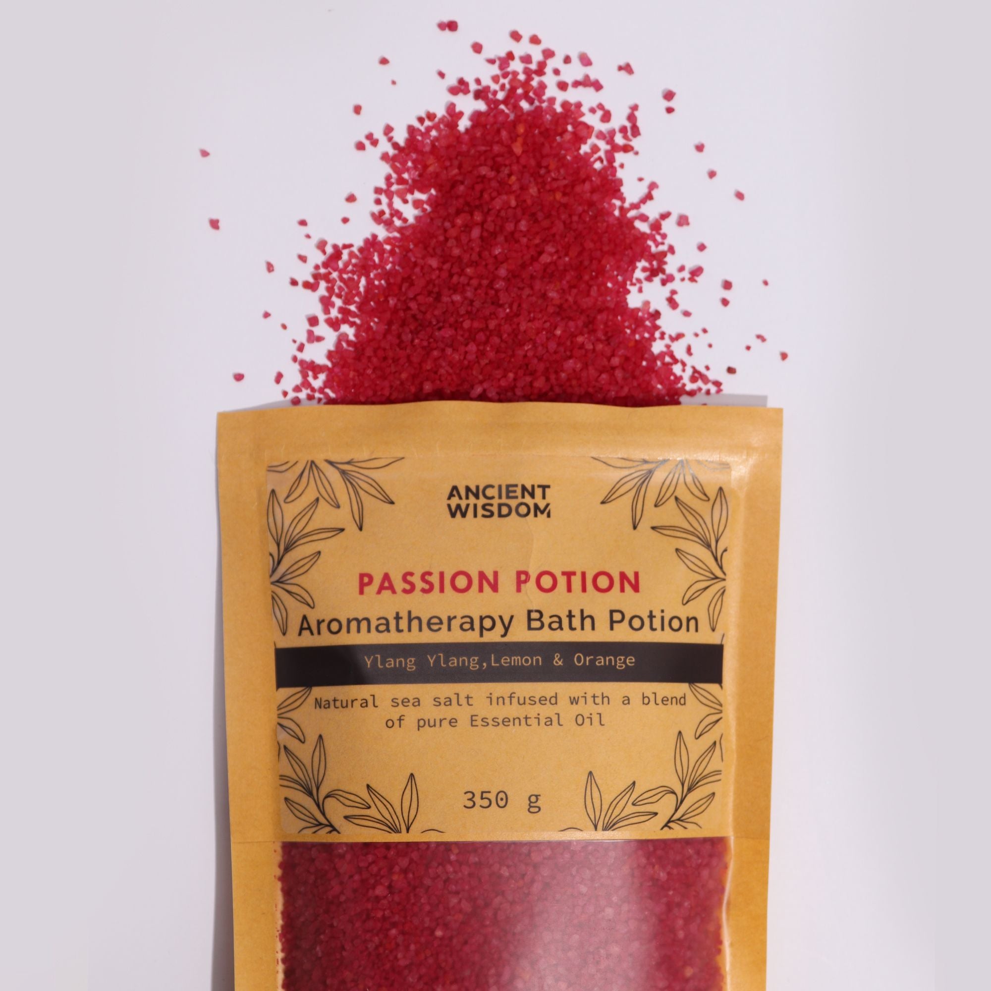 Sel de bain d'aromathérapie Passion