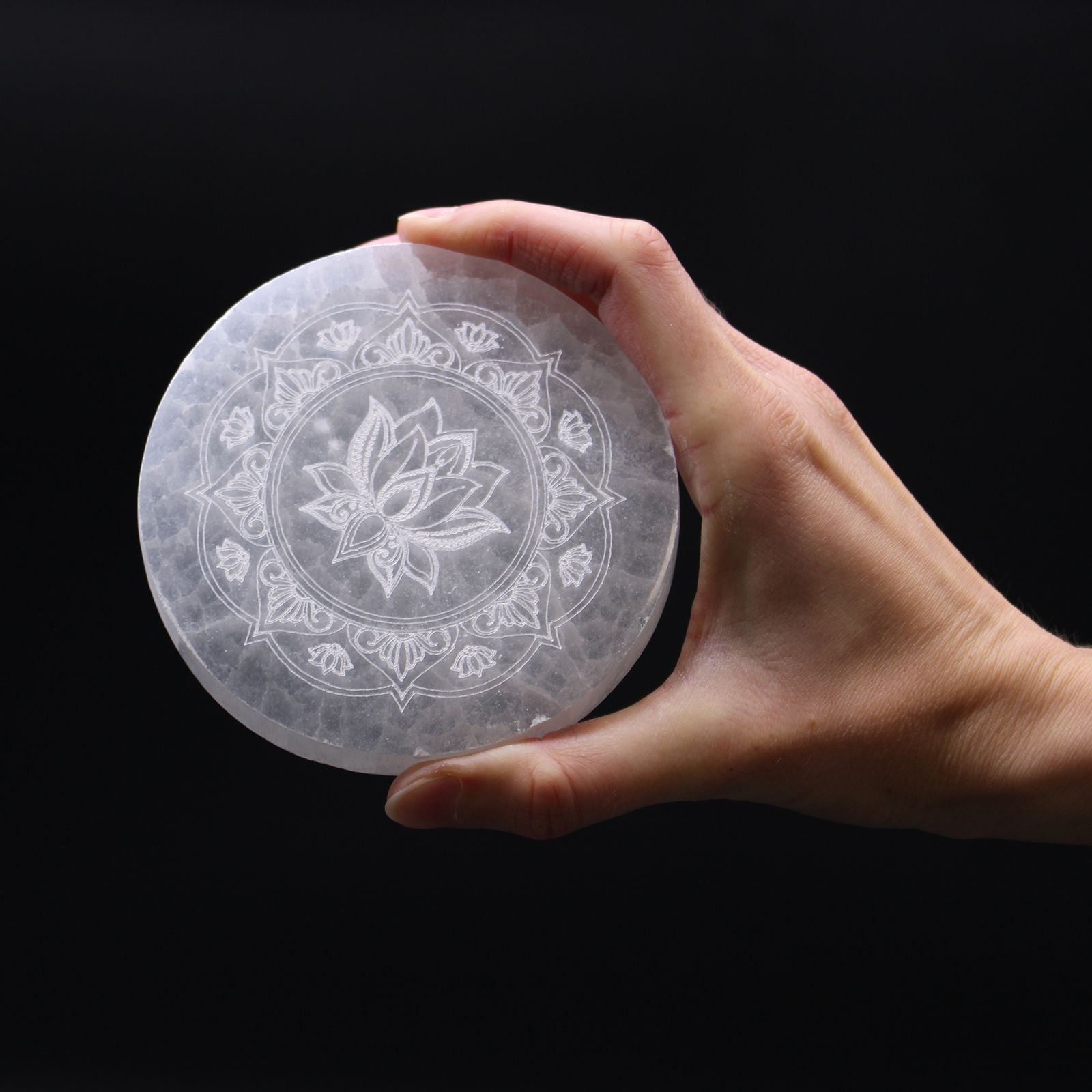 Plaque de rechargement 10 cm – Mandala Lotus